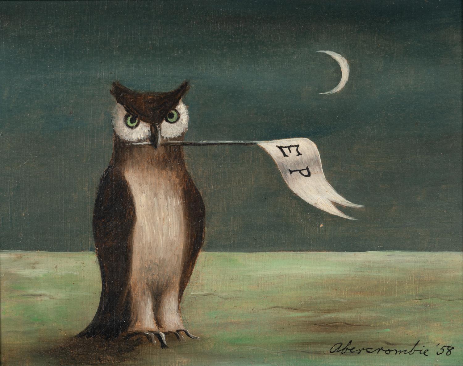 Owl for Emil , 1958