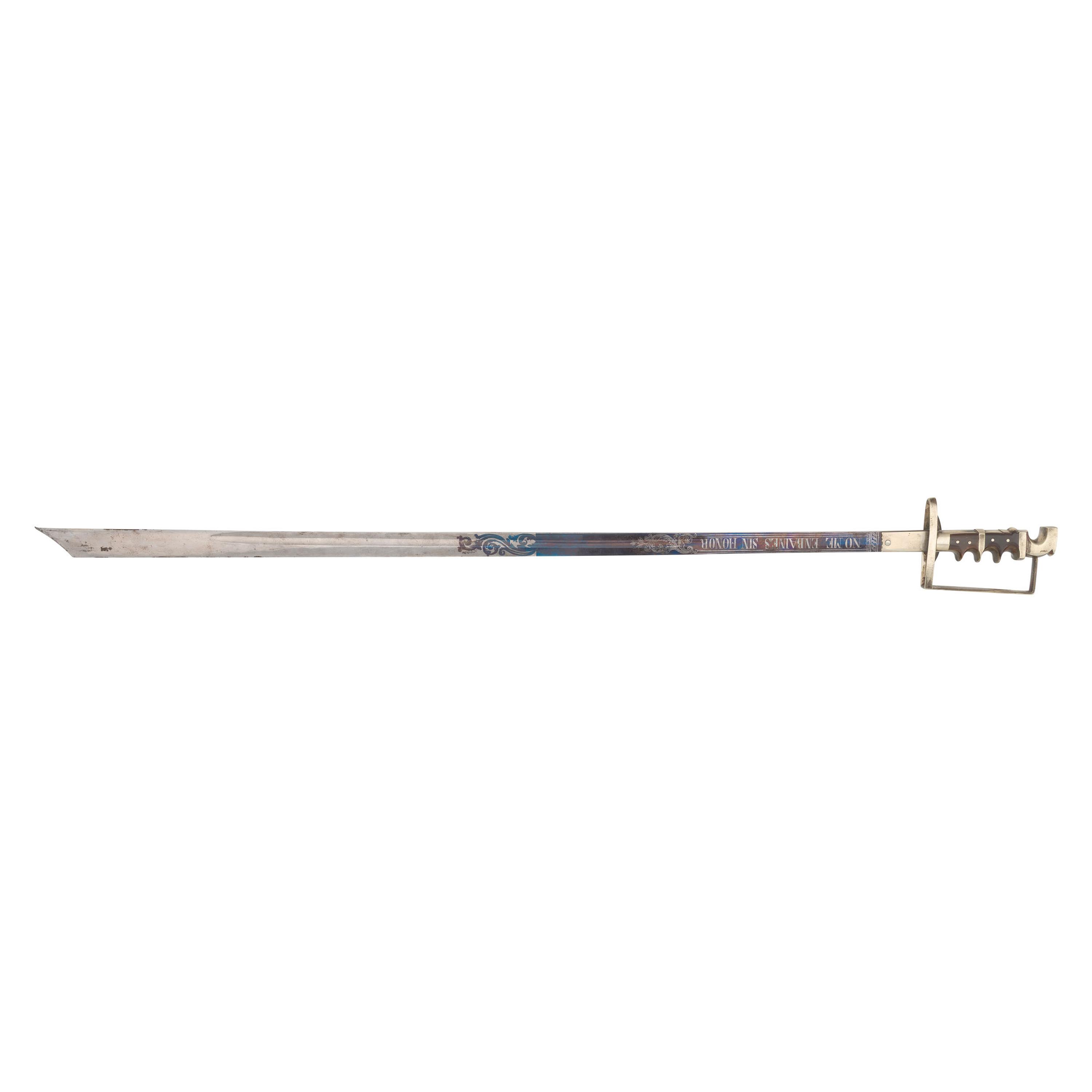 Cuban Colonial Machete Del Tipo De Guanabacoa