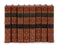 A Set of Eight Leather Bindings of Works by Edward Bulwer-Lytton