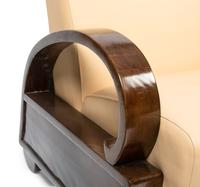 A Pair of Chinese Art Deco Club Chairs