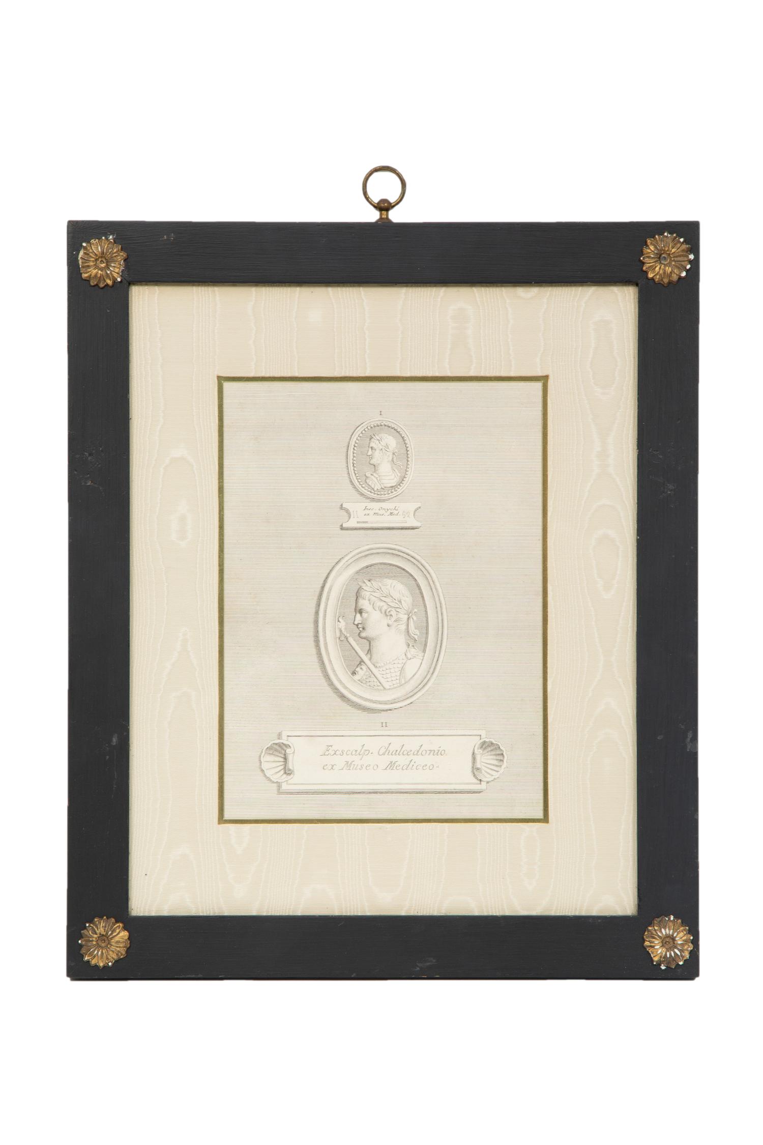 Four Copper Plate Engravings by Giovanni Domenico Campleglia (Italian, 1692-1768)