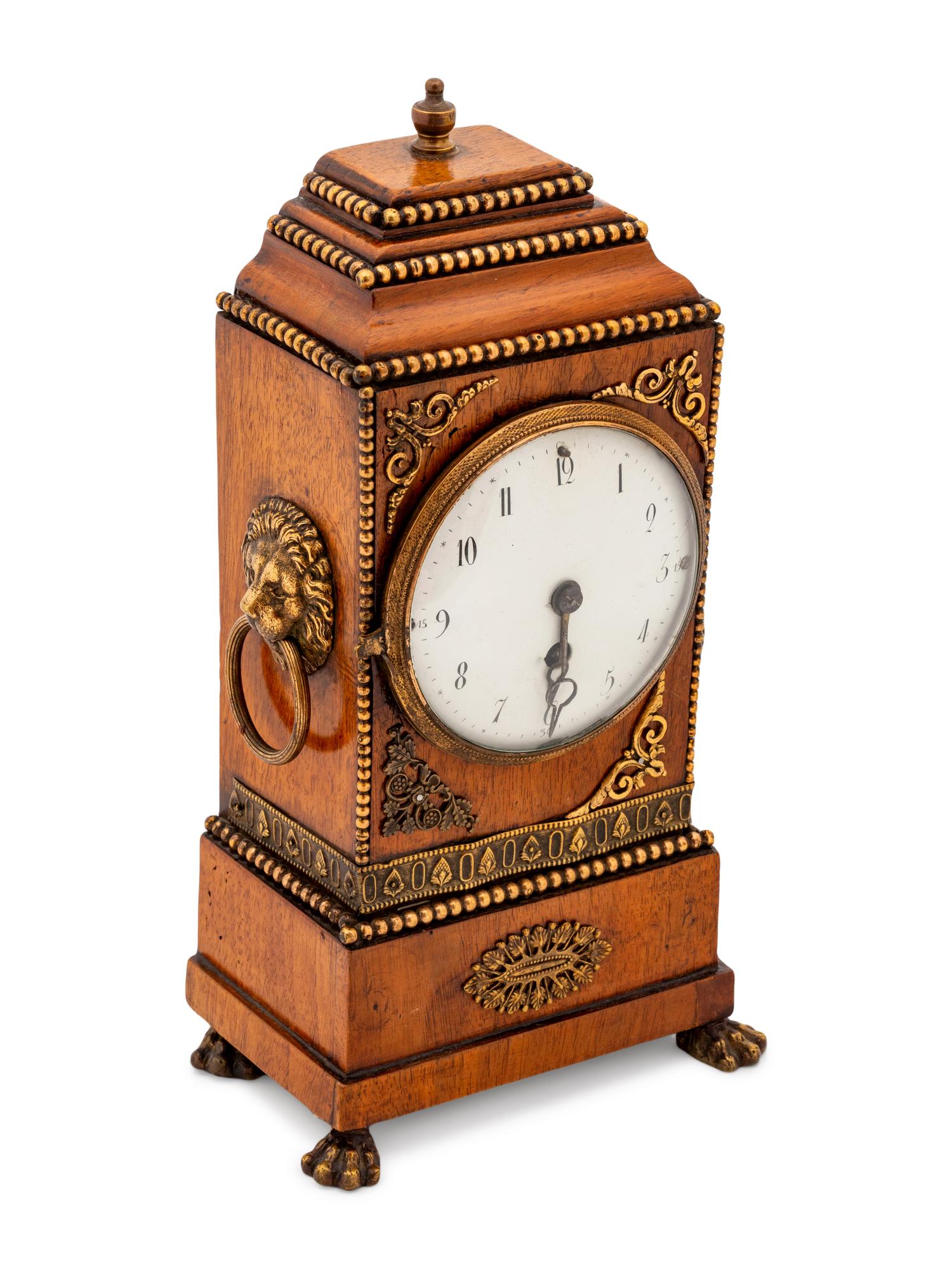 English Regency Bracket Clock