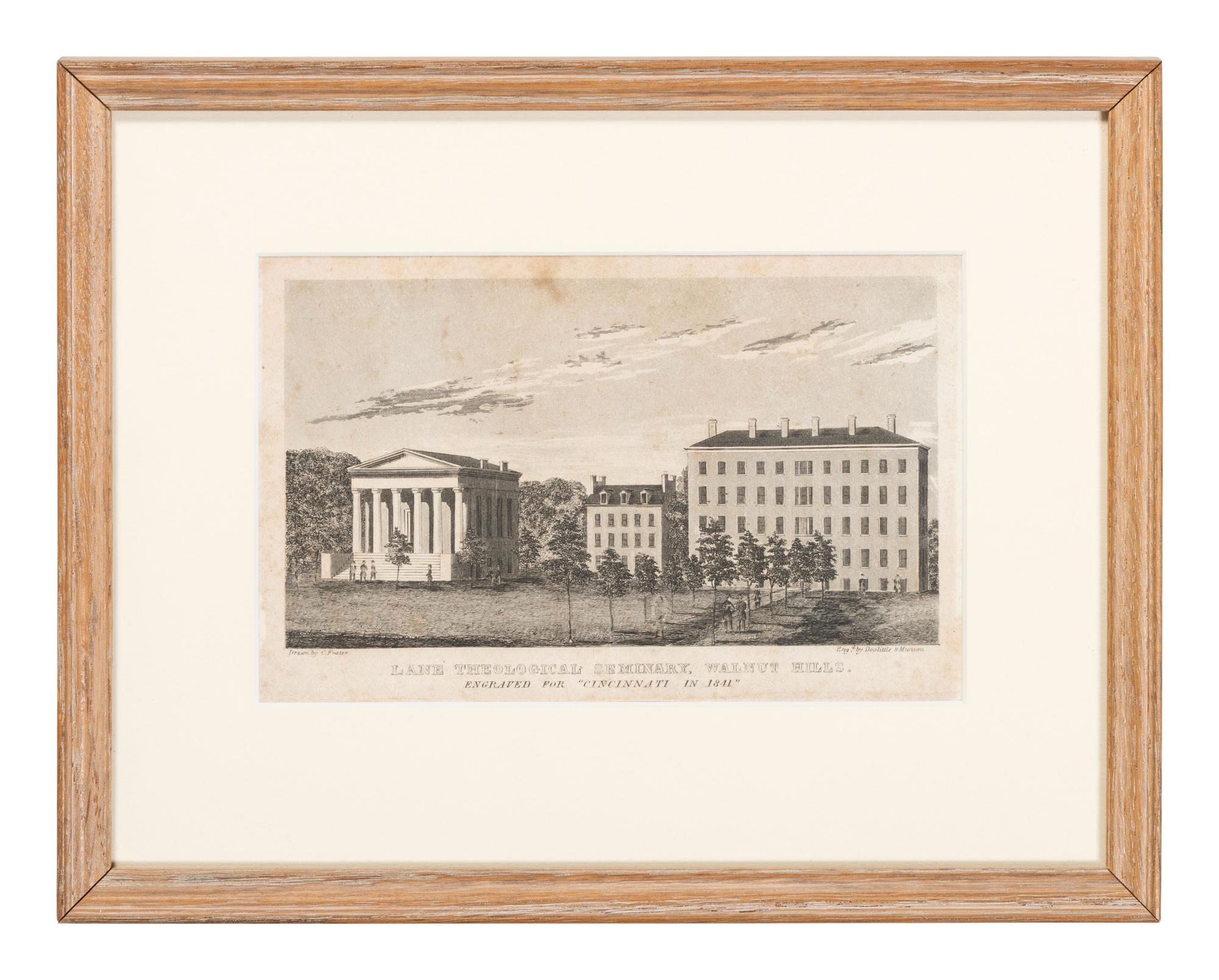 Six Cincinnati Engravings by Doolittle & Munson