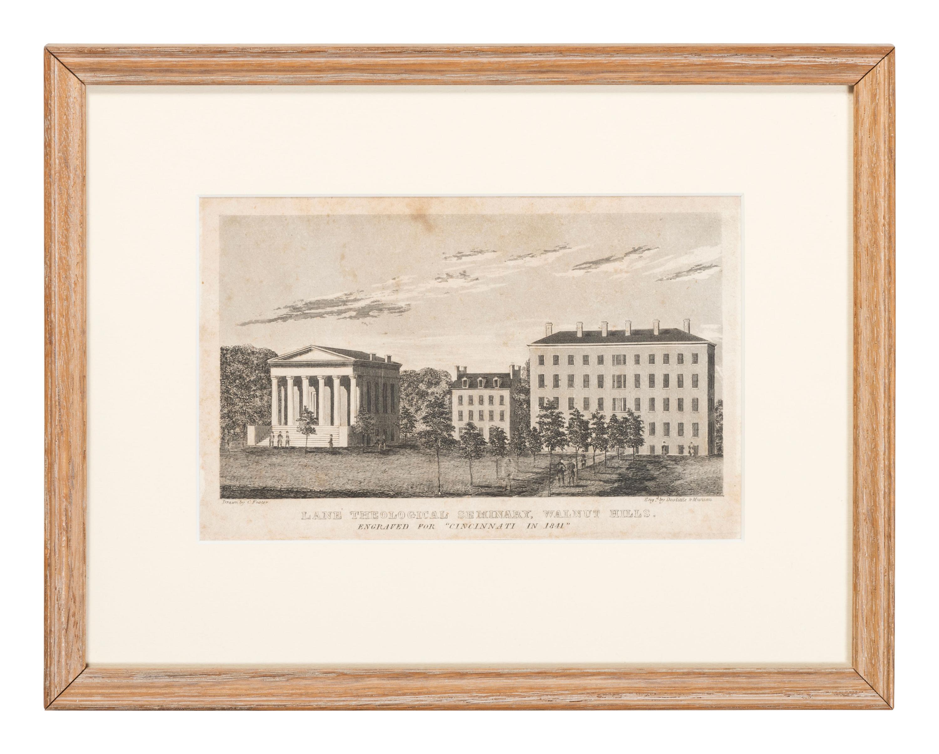 Six Cincinnati Engravings by Doolittle & Munson