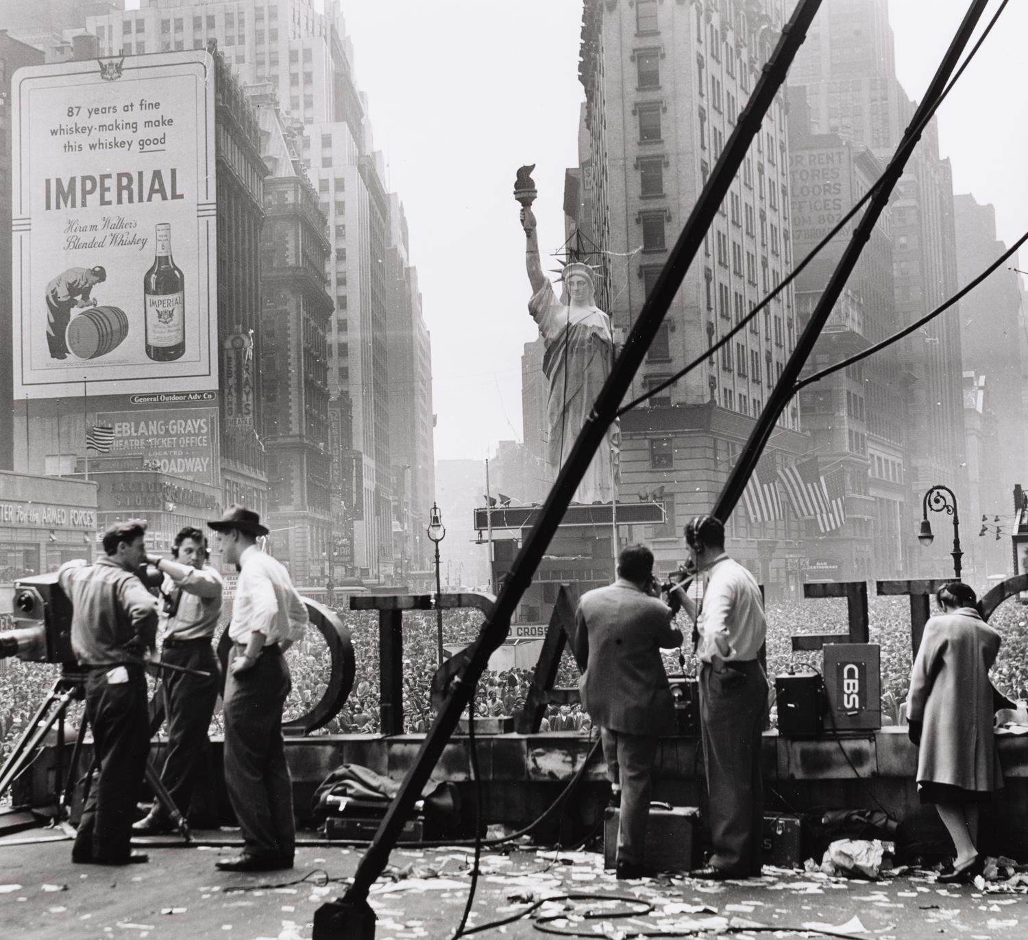 Ruth Orkin (1921-1985) VE Day, Times Square, NYC, 1945