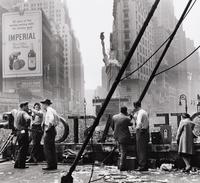 Ruth Orkin (1921-1985) VE Day, Times Square, NYC, 1945