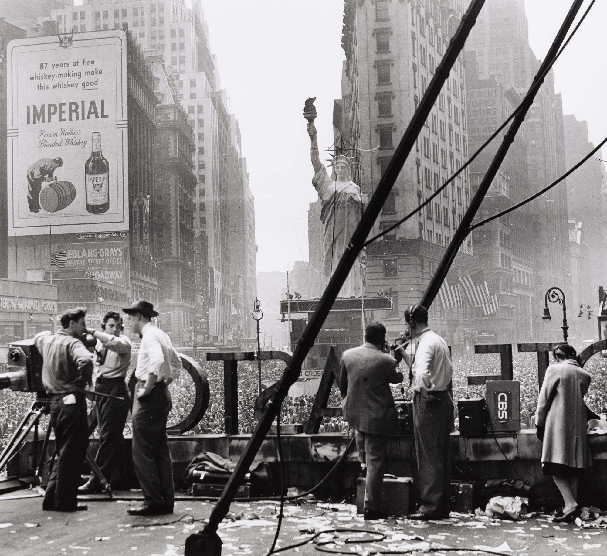 Ruth Orkin (1921-1985) VE Day, Times Square, NYC, 1945