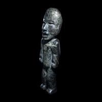 A Teotihuacan Serpentine Standing Figure