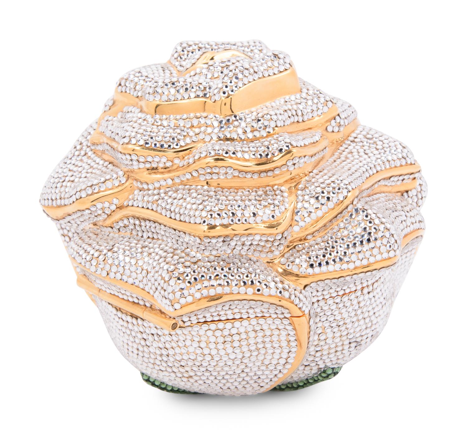 Judith Leiber Rose Minaudière