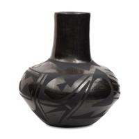 Blackware Pottery Vase