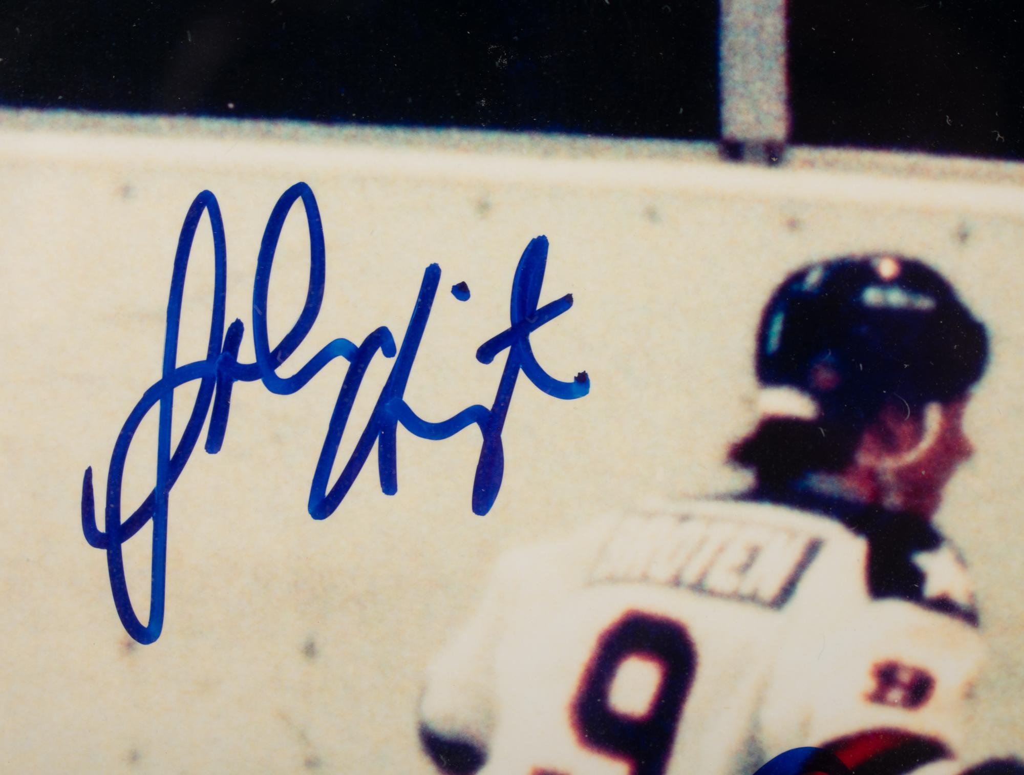 A Group of 1980 United States Olympic Hockey Team Signed Autographed Items Including Herb Brooks (BAS Beckett Authentication Services Certified),