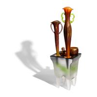 Glass sculpture, 2002