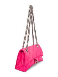 Balenciaga Neon Pink Crush Flap Bag