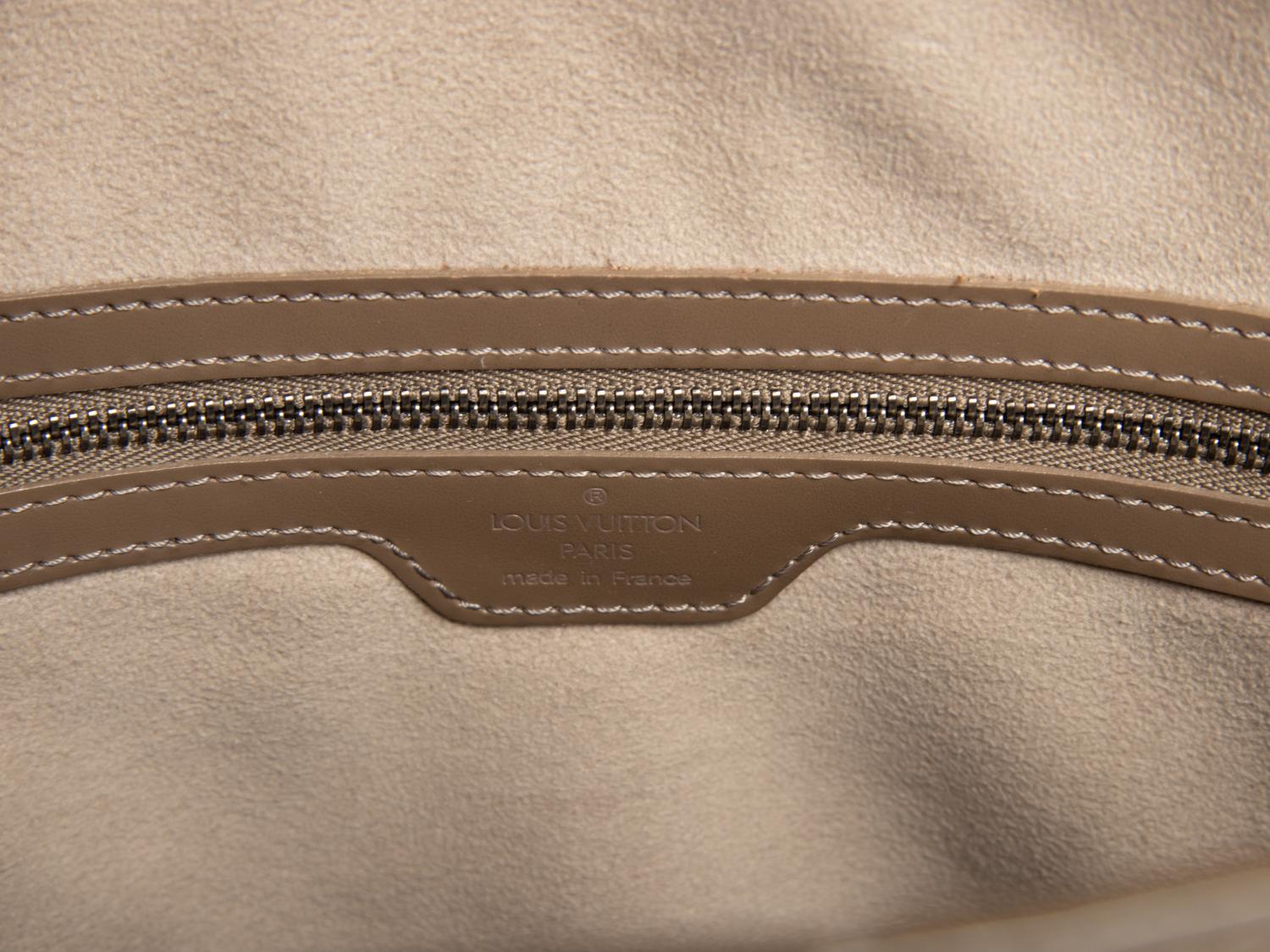 Louis Vuitton, Khaki Epi Leather Lussac Bag