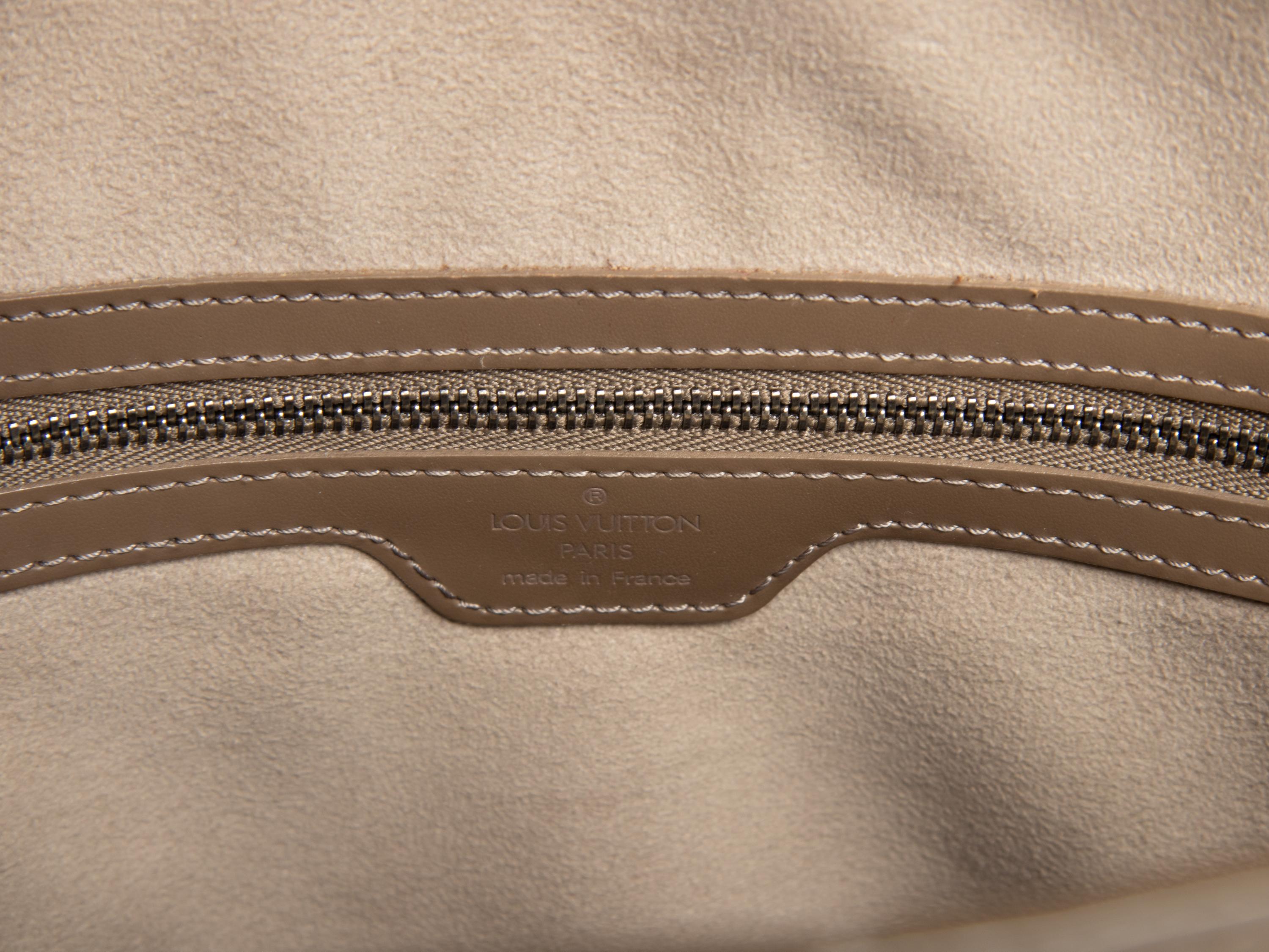 Louis Vuitton, Khaki Epi Leather Lussac Bag