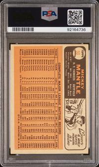 A 1966 Topps Mickey Mantle Baseball Card No. 50 (PSA 3.5 VG+)