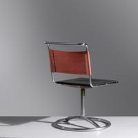 Swivel Chair, model ST16, c. 1930 Deutsche Stahlmobel (DESTA), Germany