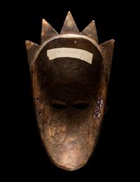 A Baule Wood Mask