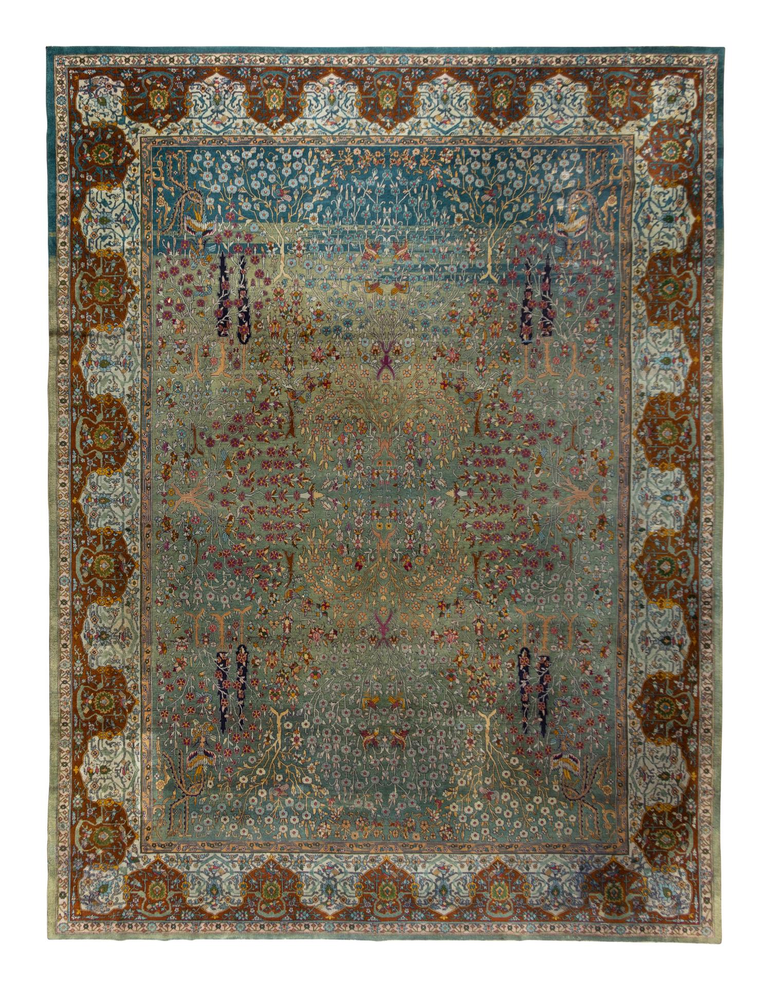 An Agra Wool Rug