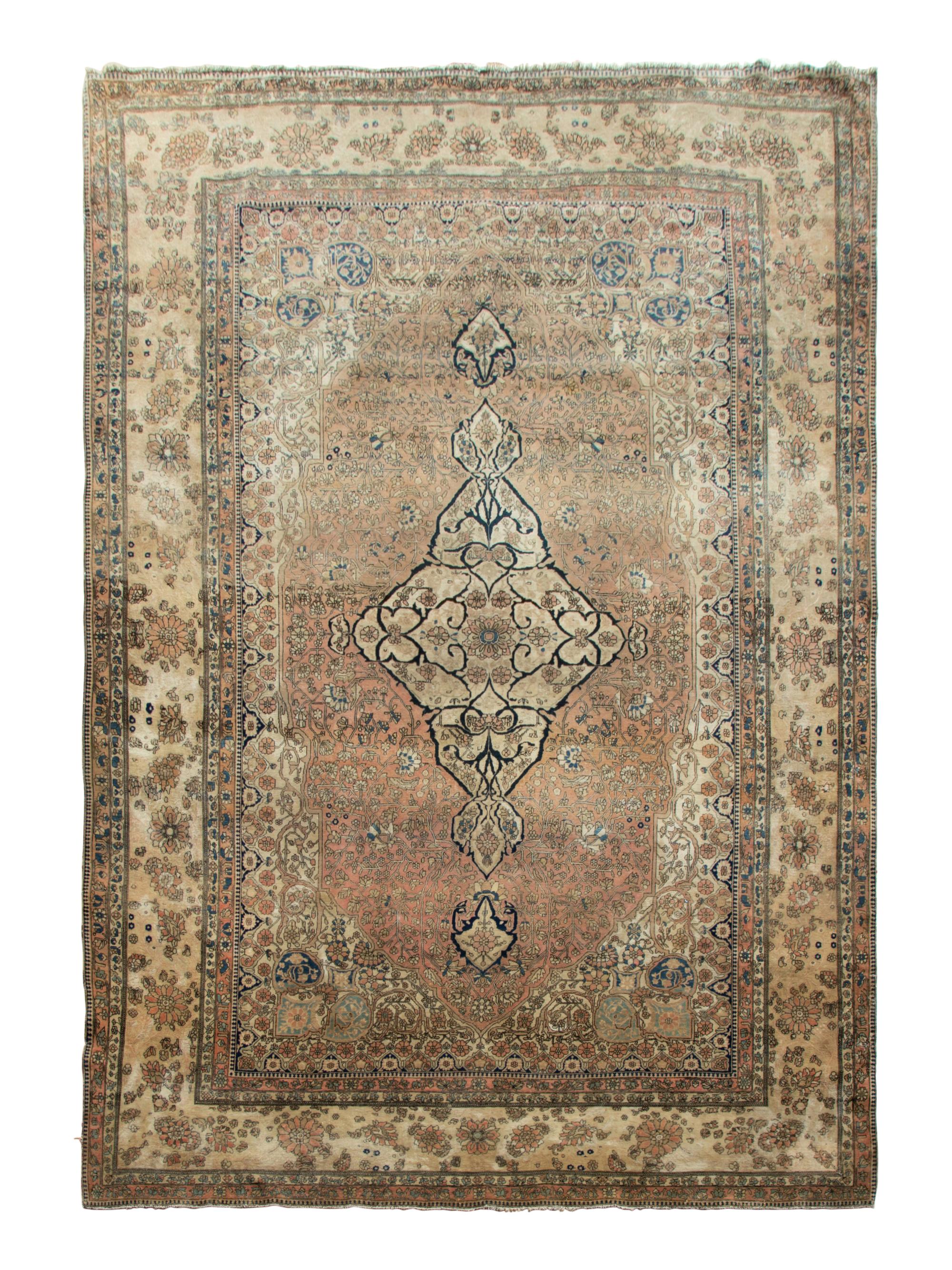 A Mohtasham Kashan Wool Carpet