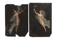 Italian School, (19th/20th century), Roman Goddesses (five works)