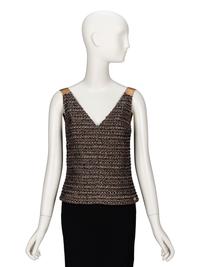 Chanel, Sleeveless Tweed Top