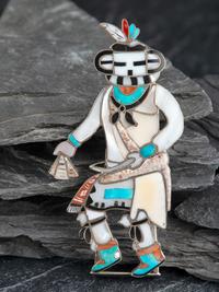 Mosaic Inlay Katsina Figure