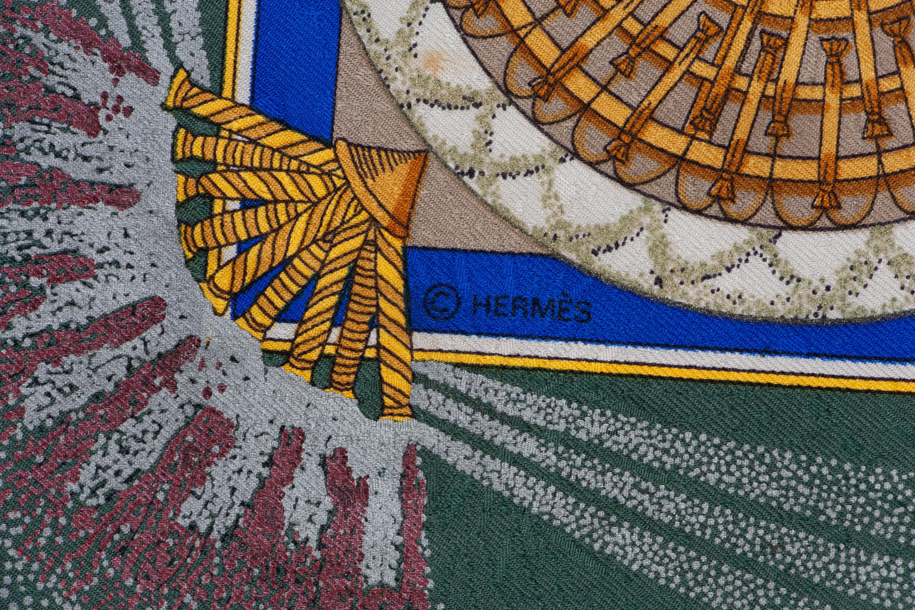 Three Hermès 90cm Silk Scarves