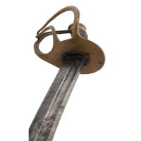 Very Rare Double Memphis Novelty Works Marked Enlisted Cavalry Saber