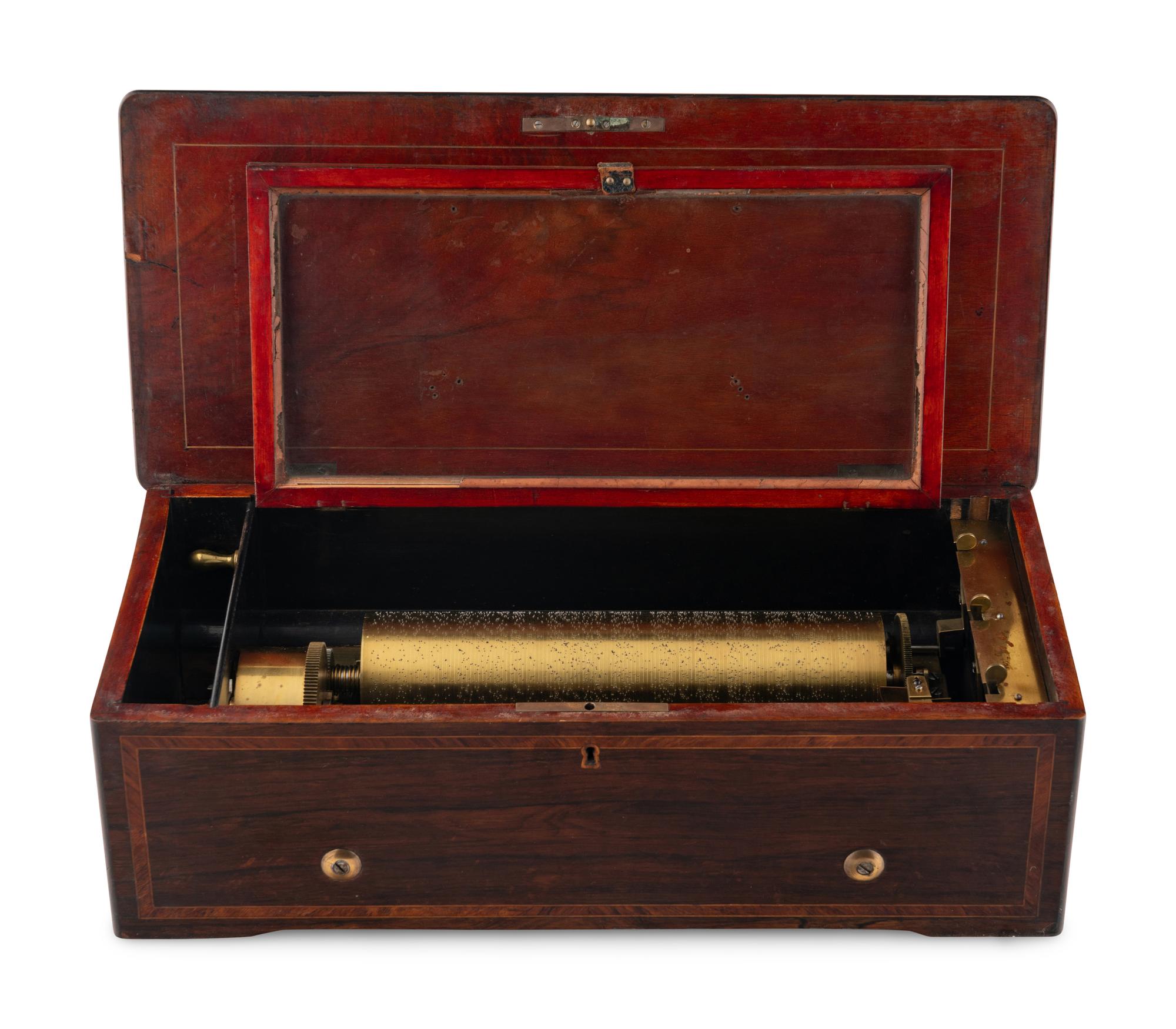 A Two-Per-Turn Cylinder Music Box by Nicole Frères