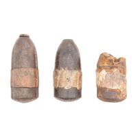 Three Dug Civil War Era Hotchkiss Shells
