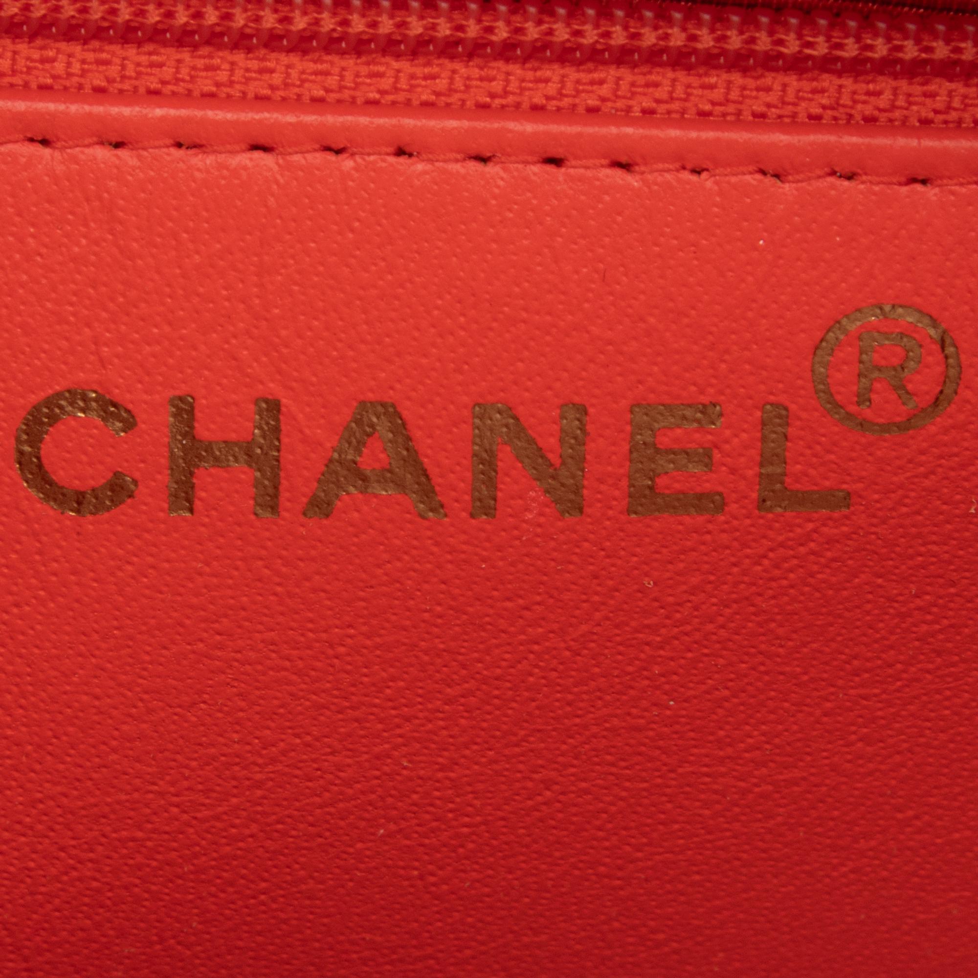 Chanel, Wool Jersey & Patent Leather Handbag