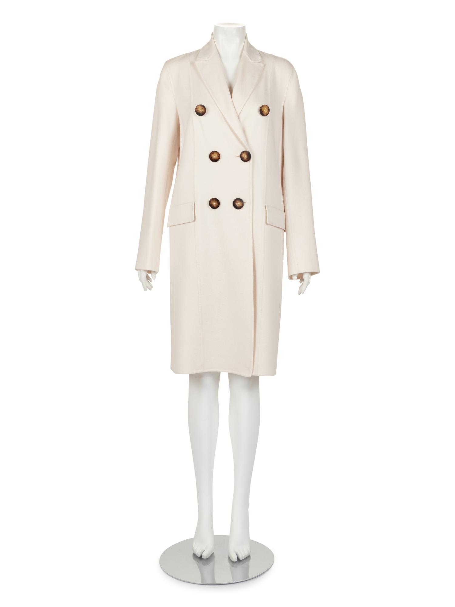 Agnona Cashmere Double Breasted Coat, 2000s