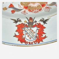 A Chinese Export Porcelain Armorial Charger circa 1720