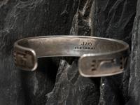 Slender Silver and Turquoise Cuff Bracelet
