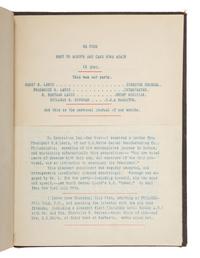 [TRAVEL] -- [BUSINESS]. European travel journal of Stillman R. Bingham (1829-1896), 1894.