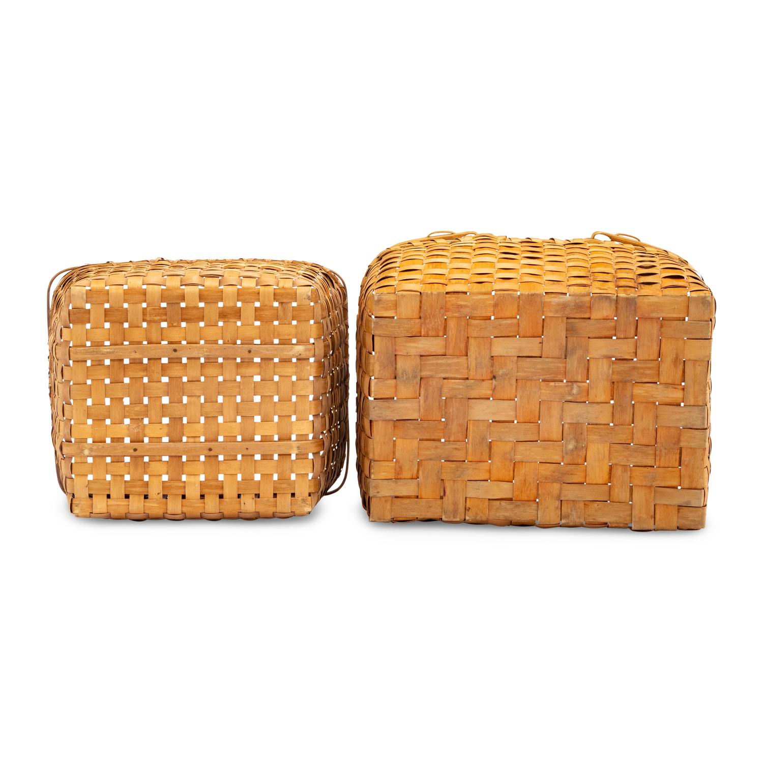 Great Lakes Ash Splint Baskets