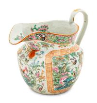 A Chinese Export Famille Rose Porcelain Pitcher