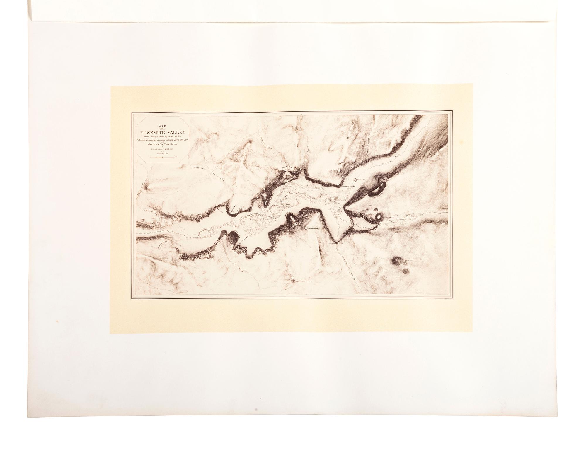 WATKINS, Carleton (1829-1916), photographer. Yo-semite Valley: Photographic Views of the Falls and Valley of Yo-semite in Mariposa County, California. San Francisco: N.p., 1863.