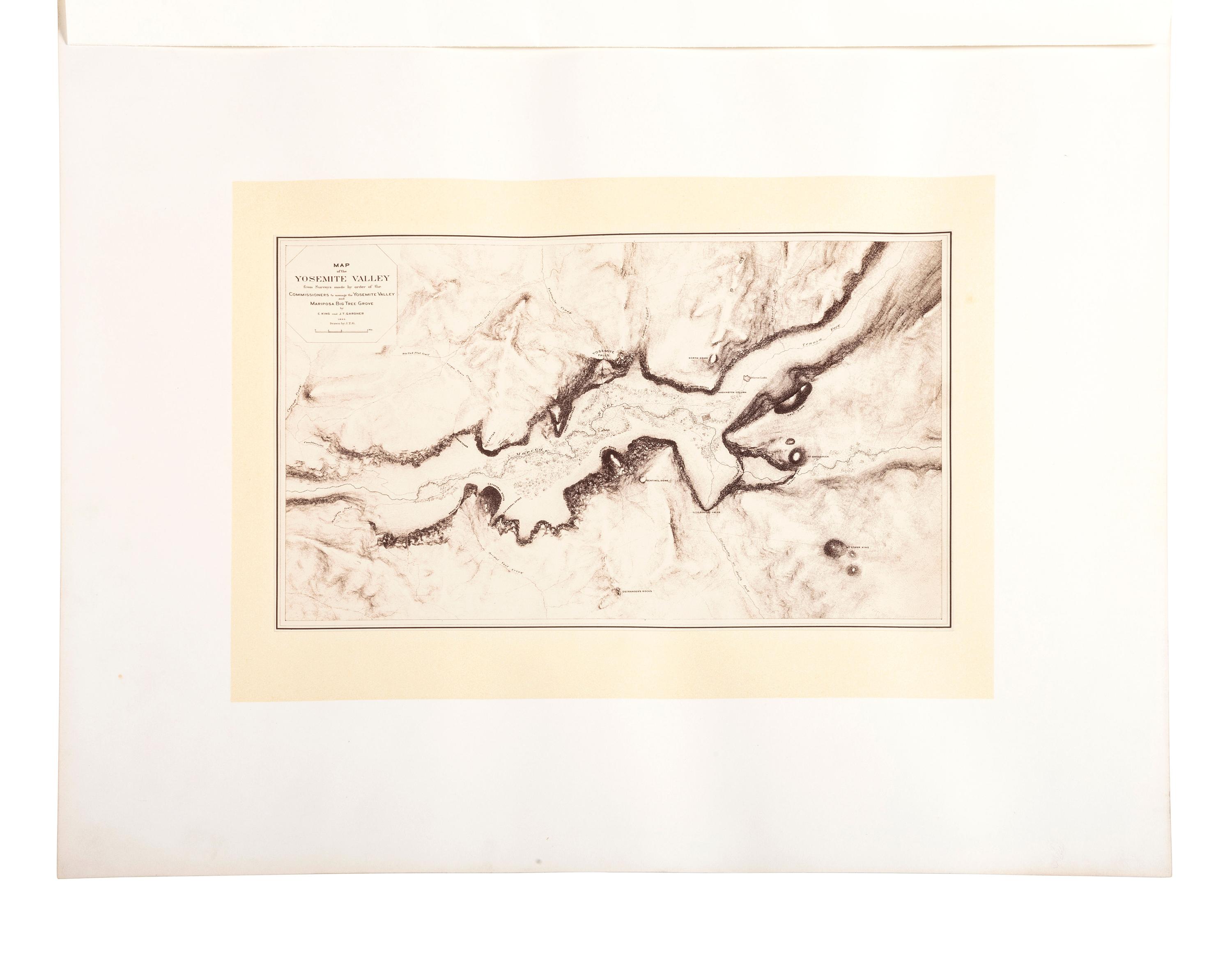 WATKINS, Carleton (1829-1916), photographer. Yo-semite Valley: Photographic Views of the Falls and Valley of Yo-semite in Mariposa County, California. San Francisco: N.p., 1863.