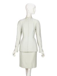 John Galliano, Pale Mint Green Skirt Suit