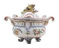 A French Faience Soup Tureen