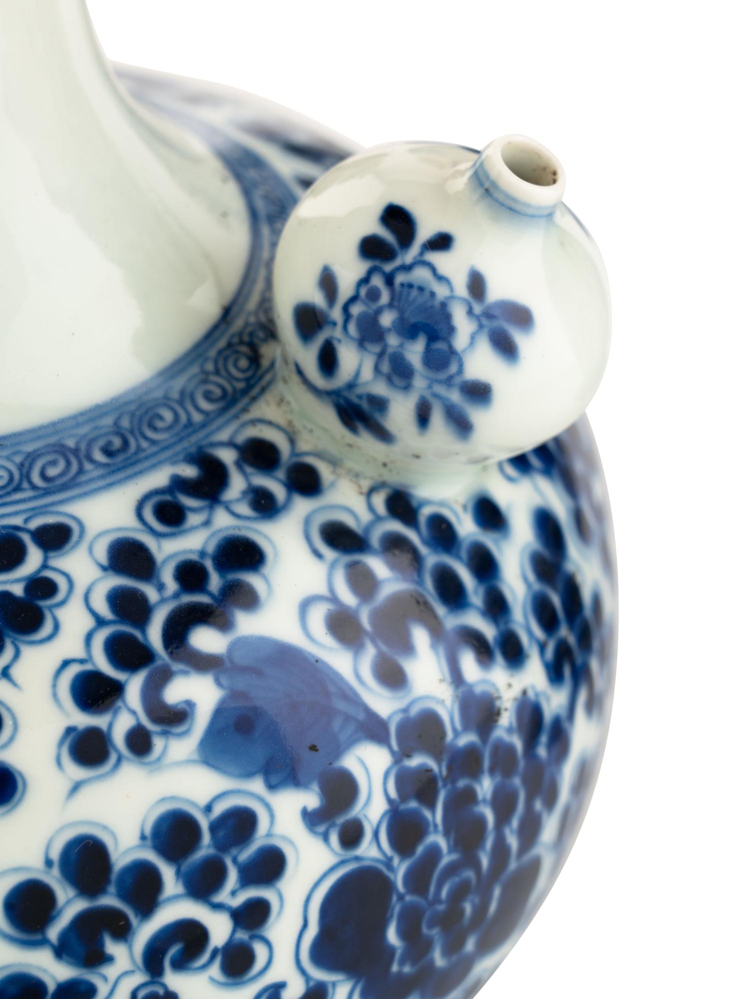 Three Pairs of Chinese Blue and White Porcelain Vessels