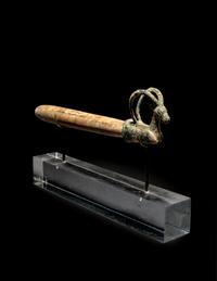 A Luristan Bronze Whetstone and Finial