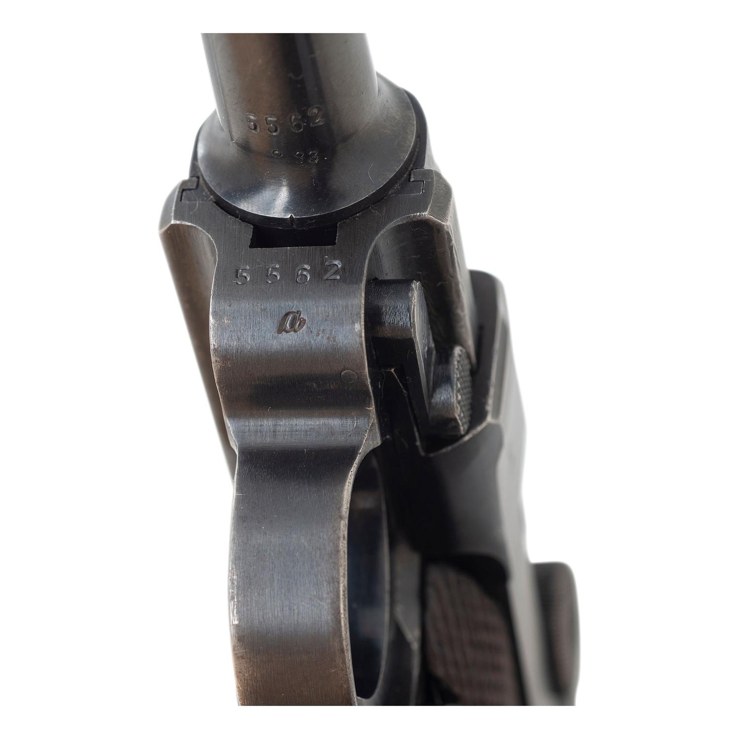 **1937 Dated S/42-Code Luger with Matching Magazine