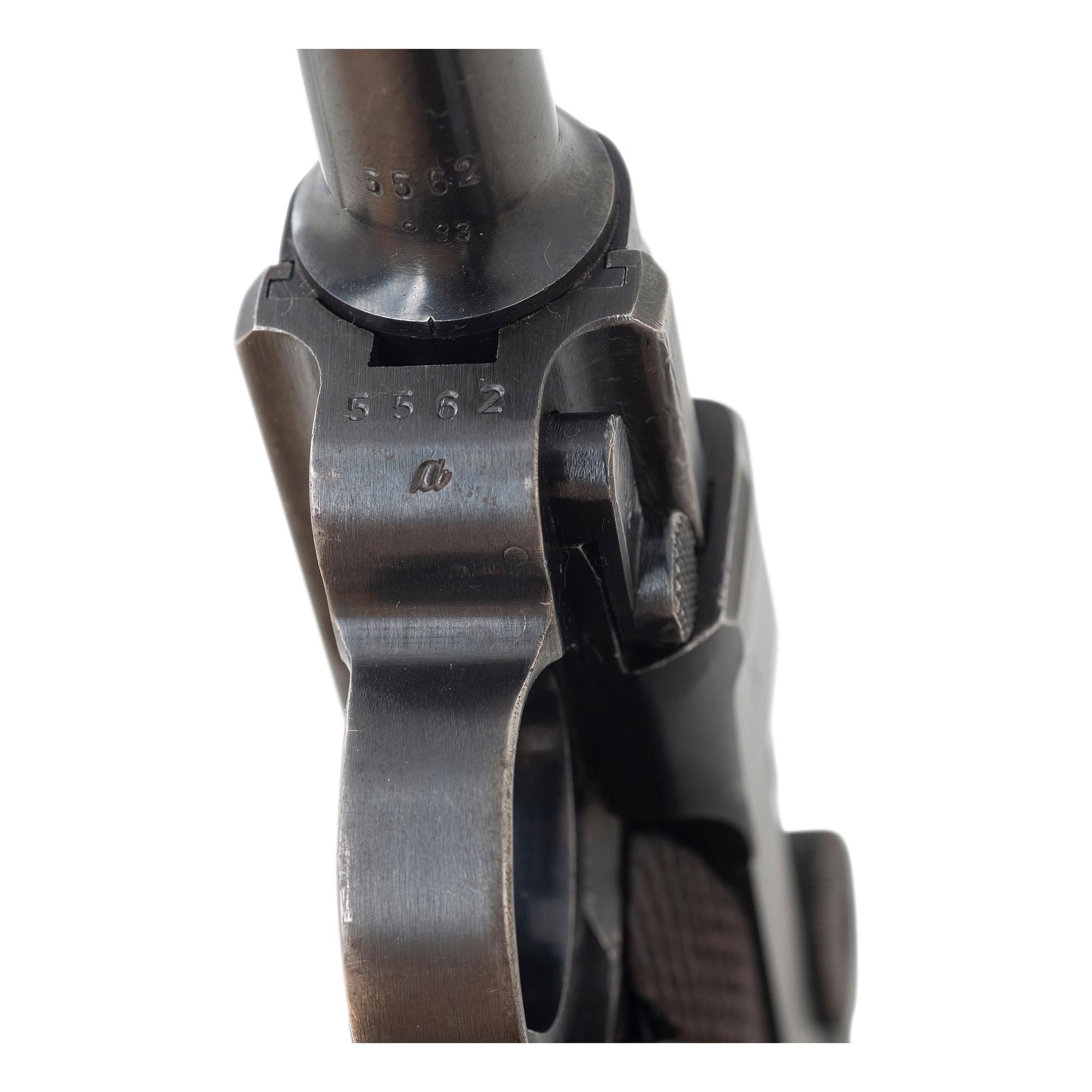 **1937 Dated S/42-Code Luger with Matching Magazine