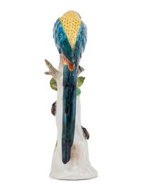 A Vienna Porcelain Parrot