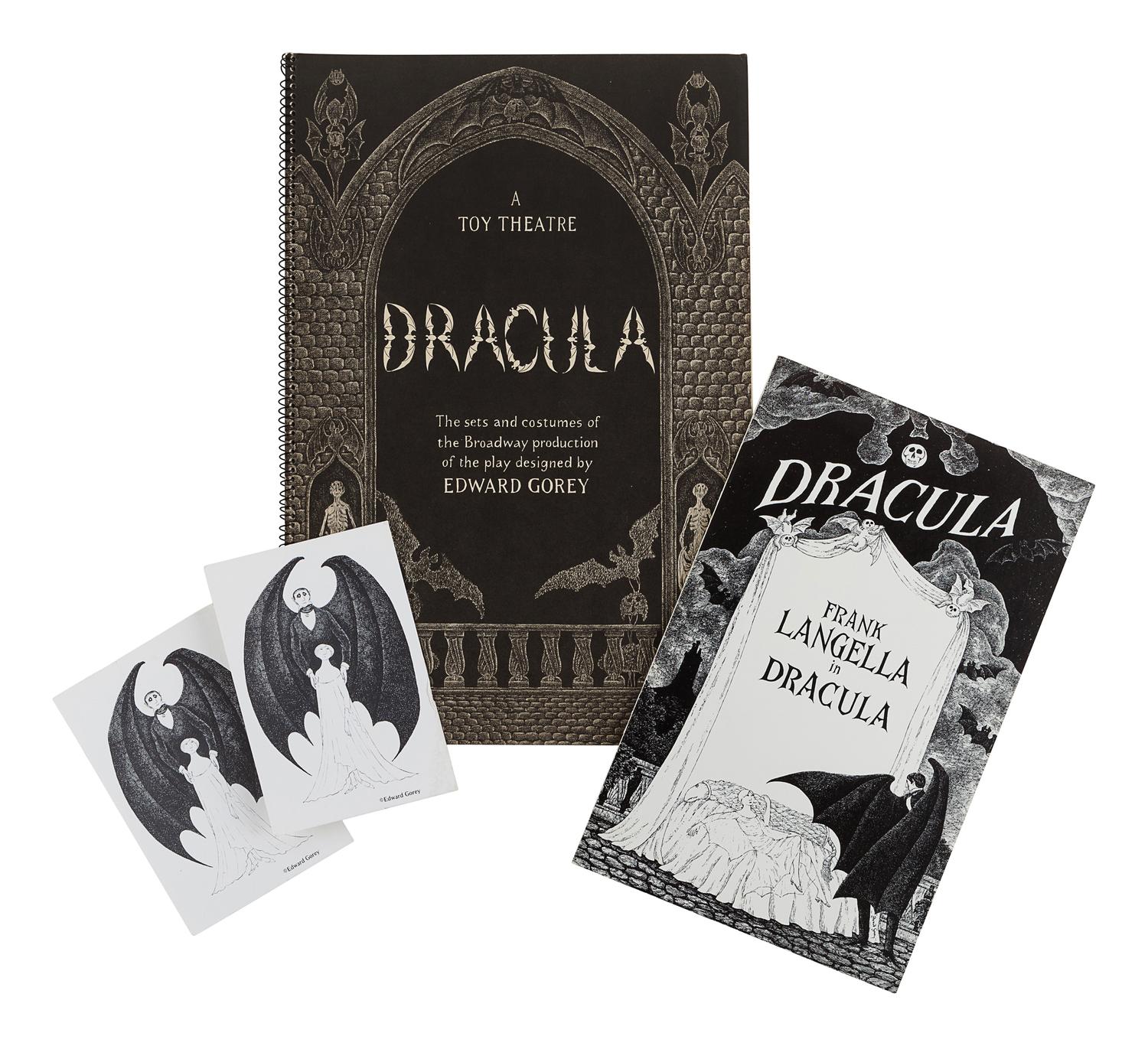GOREY, Edward (1925-2000). Dracula: A Toy Theatre . New York: Charles Scribner's Sons, 1979.