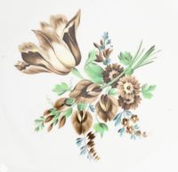 A Popov Factory Porcelain Soup Plate and Underplate