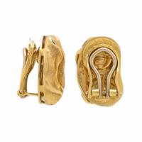 Yvel, Yellow Gold Earrings